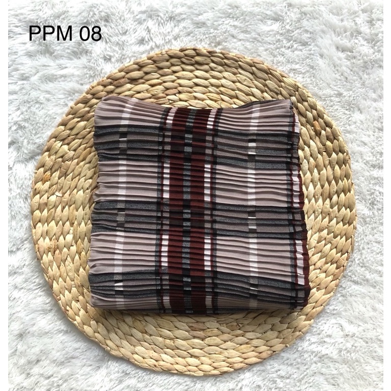 Pashmina Plisket Motif Ceruty Baby Doll - Pashmina Plisket - Pashmina Motif - Plishket Motif - Plisket Pashmina Motif-PPM 08
