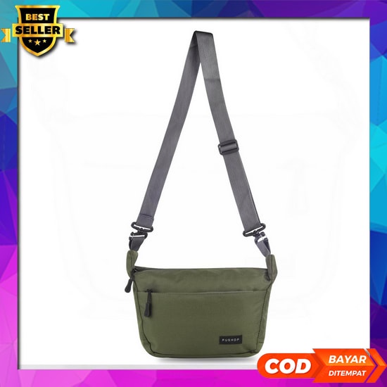 Tas Selempang Dan Ikat Pinggang Custom Logo Gambar Tulisan Tas Selempang Kecil Mini Handphone Waist 