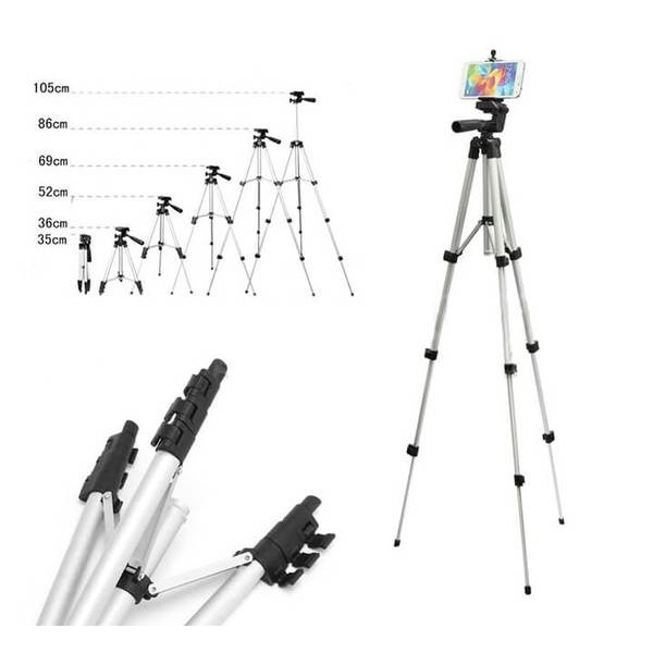 Tripod 3110 Panjang 1 Meter / Tripod Camera / Tripod Hp / Tongsis / Tripod