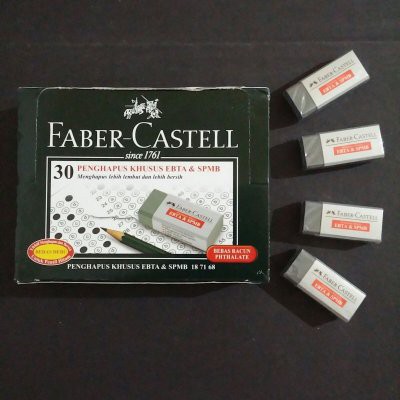 

PENGHAPUS FABER CASTELL ISI 30PCS (1PACK)