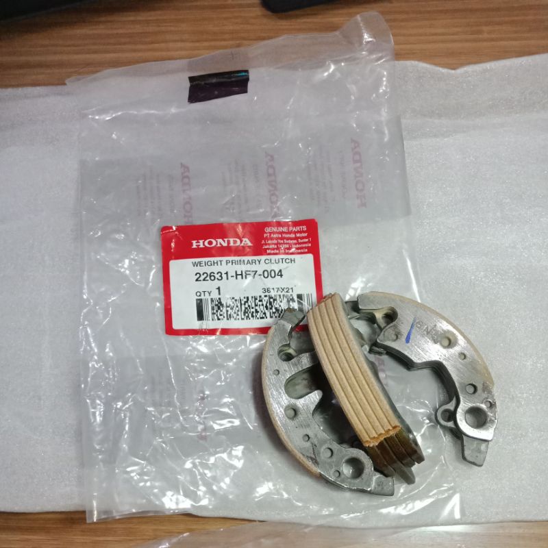 KAMPAS OTOMATIS KOPLING GANDA HF7 GRAND SUPRA X LAMA WIN ORIGINAL ORI HONDA AHM 22631-HF7