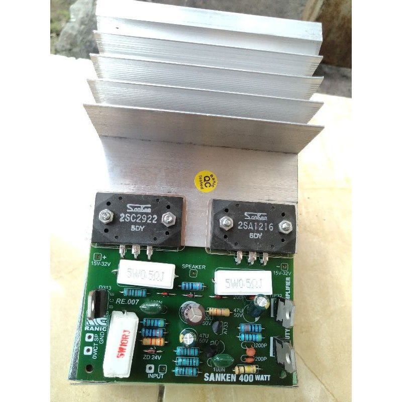 kit power amplifier sanken mono 400w