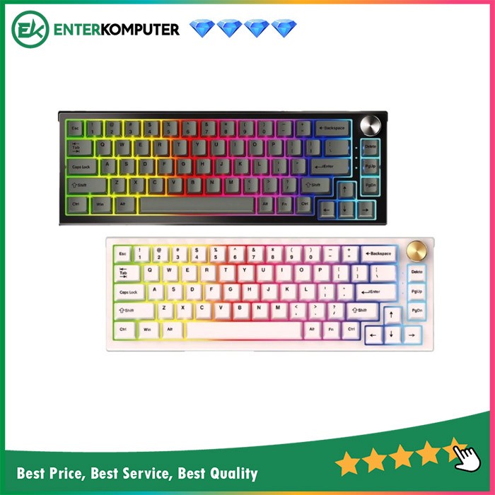 Fantech MAXFIT67 MK858 Wireless Mechanical RGB Gaming Keyboard