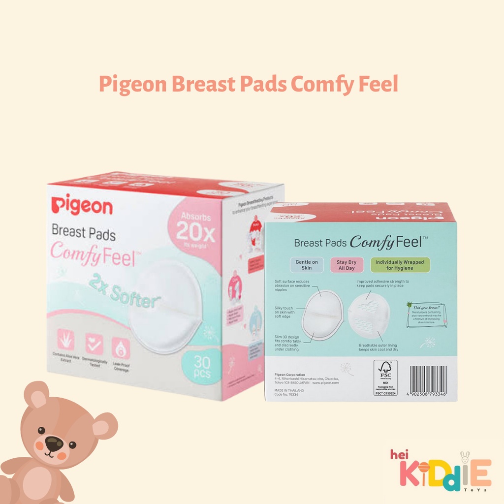 Pigeon Breastpad Comfy Feel isi 30 pcs