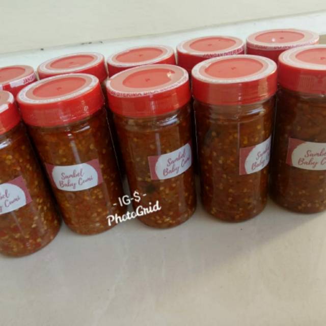 

sambel baby cumi