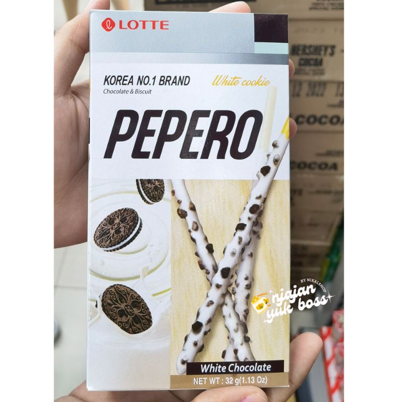 

LOTTE PEPERO WHITE COOKIE 32 gr