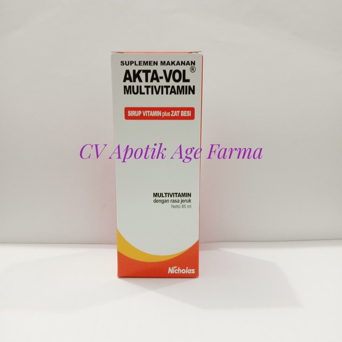 Akta Vol Syrup 85mL (Nicholas)