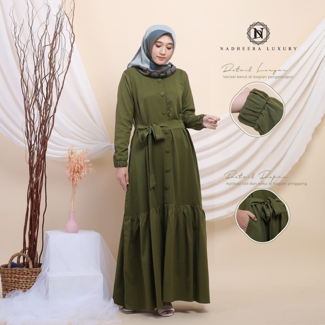 SORAYA DRESS by Nadheera Luxury | Fendy Casual Dress