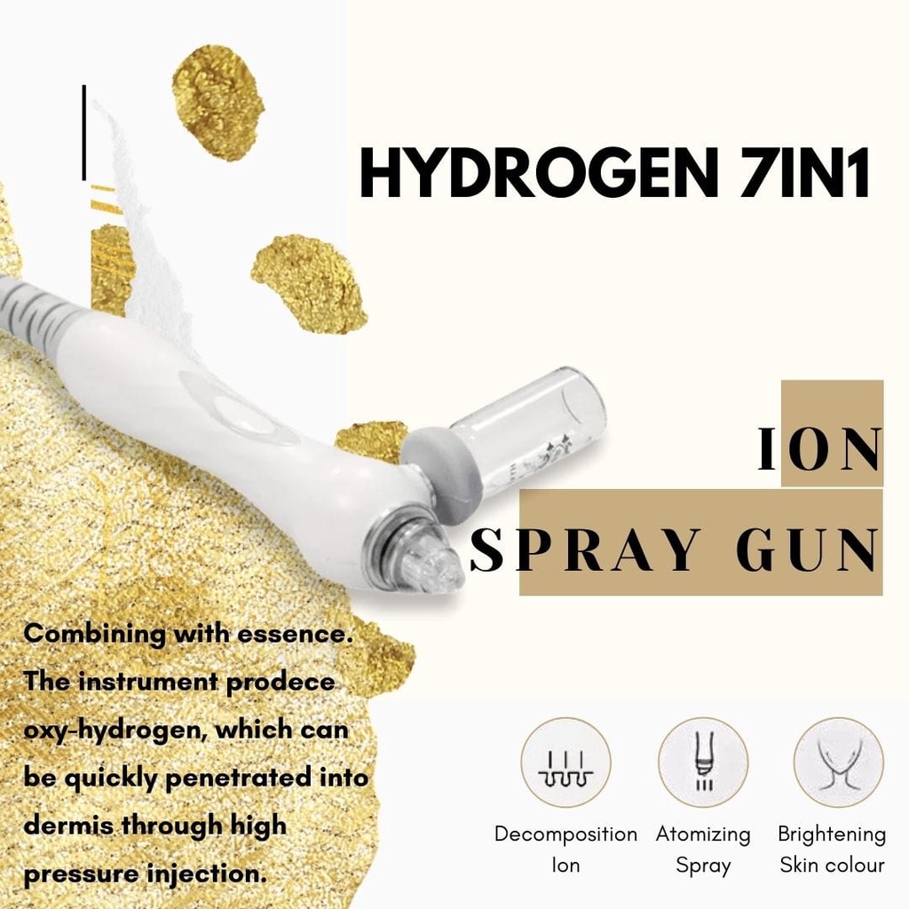 SILK peel aqua  hydrogen dermabrasion hydra 7in1 LED MASK skin scrubber