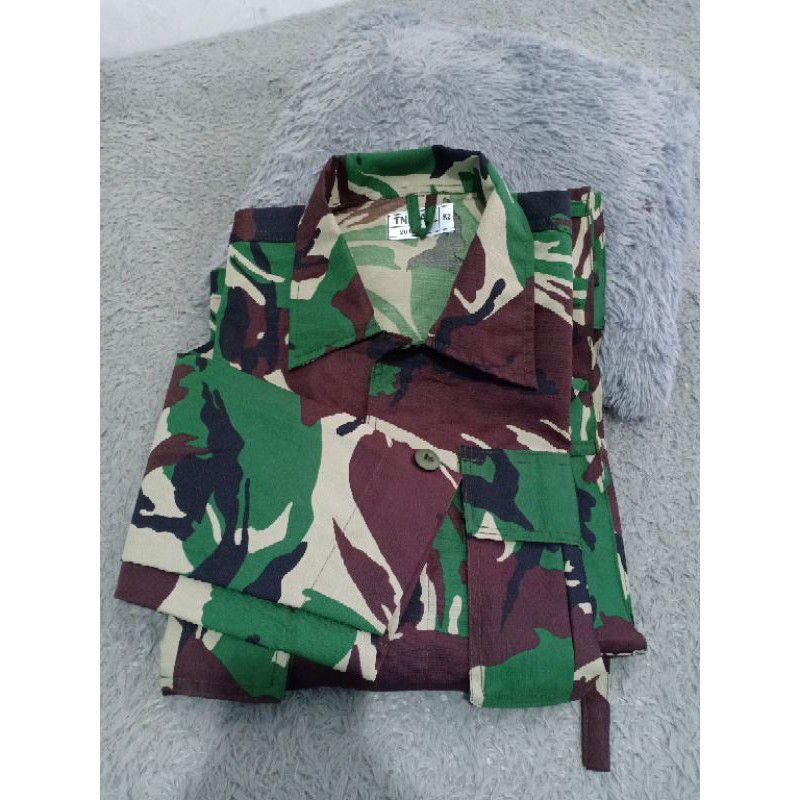 BAJU PDL VELBET SEMI WOOL BALOTELY-BAJU PDL LORENG MALVINAS TNI-BAJU DINAS MILITER
