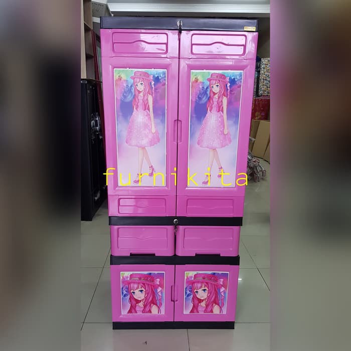 LEMARI PAKAIAN PLASTIK GANTUNG PREMIUM  NEW AIR