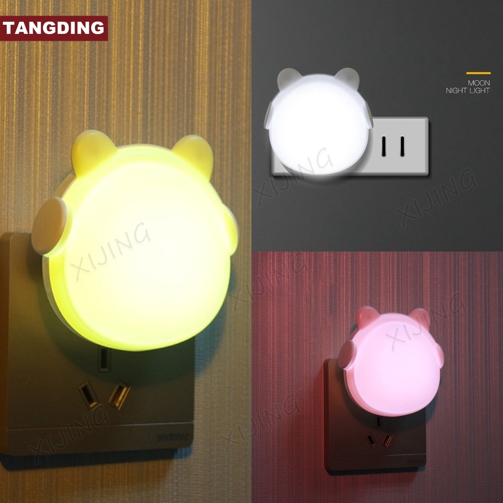 Headphone Bear Light Control Induction Remote Control Small Night Light Plug New Peculiar and Lovely