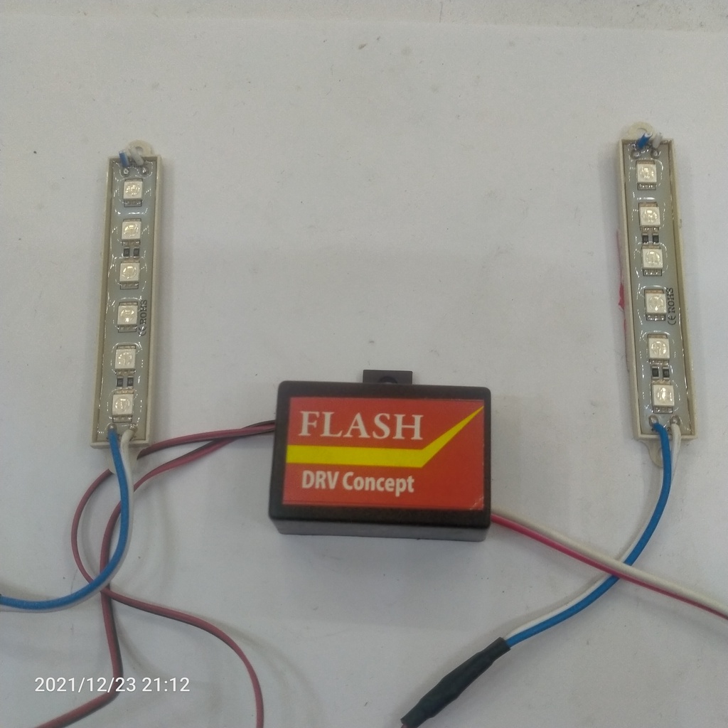 LAMPU KOLONG KEDIP 3 MODE 6 MATA ARUS 12V