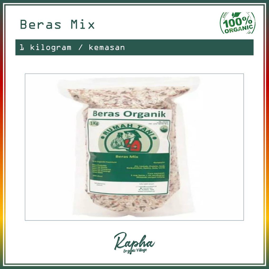 

Beras Mix Organik - ROV