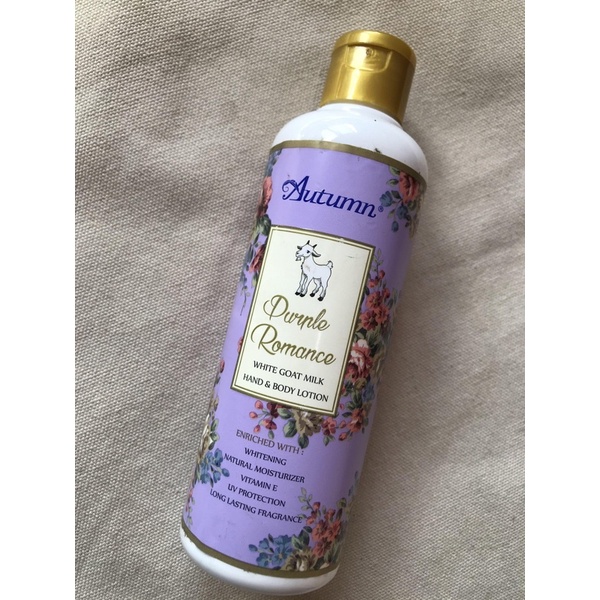 GROSIR BPOM AUTUMN PURPLE ROMANCE HAND &amp; BODY LOTION 250ML