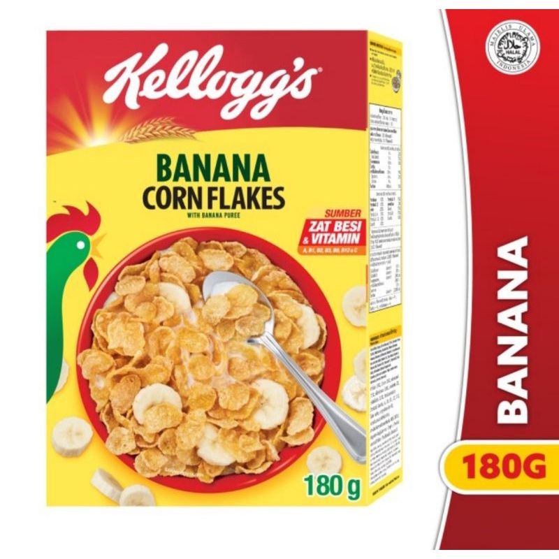

Kellogs Banana Corn Flakes 180 gr