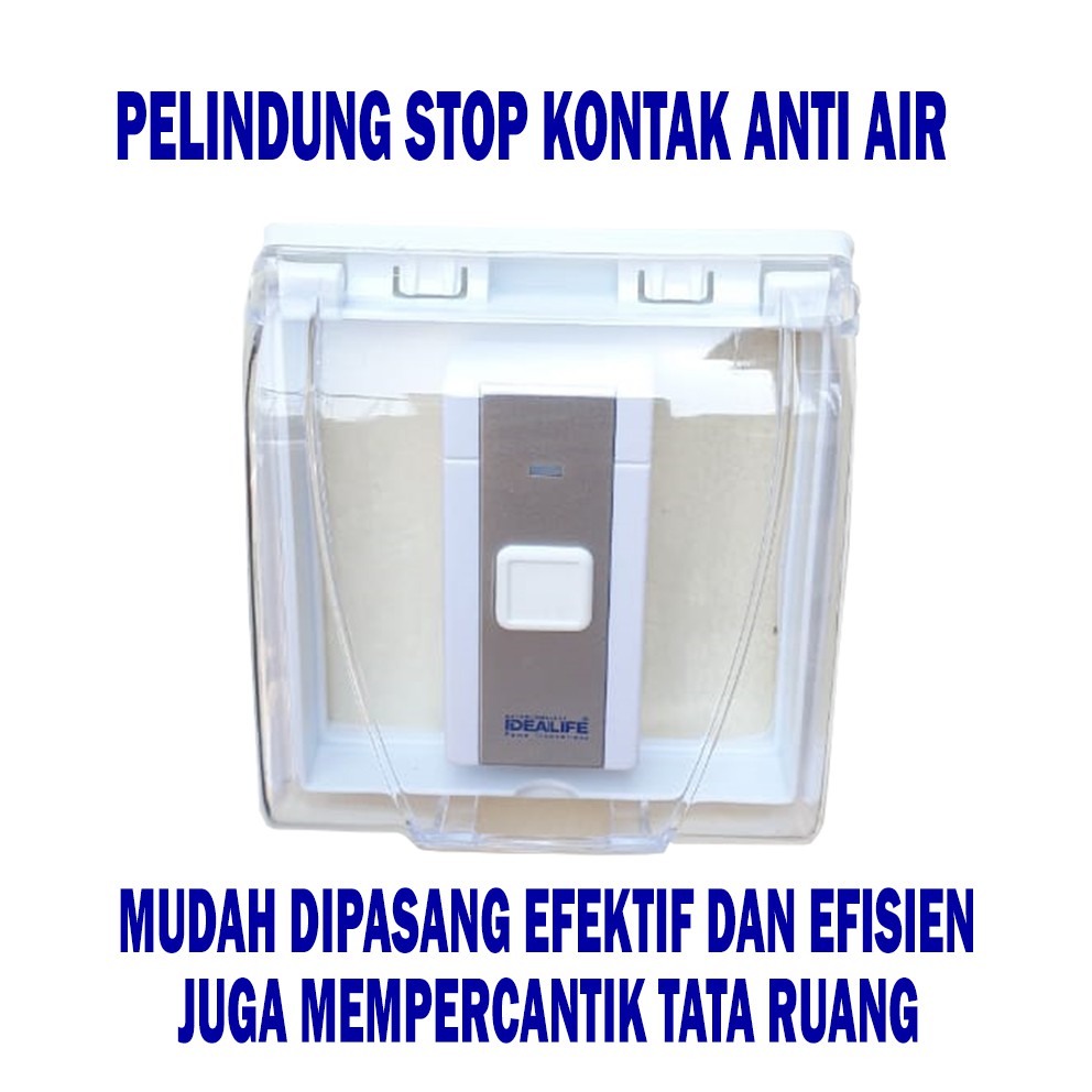 Pelindung Stop Kontak/Tutup Cover Stop Kontak Anti Air