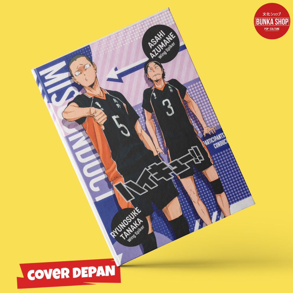 

Note Book Film Anime Haikyuu Karasuno Wing Spiker Hardcover A5 Buku Tulis Catatan Murah Jurnal Agenda Planner