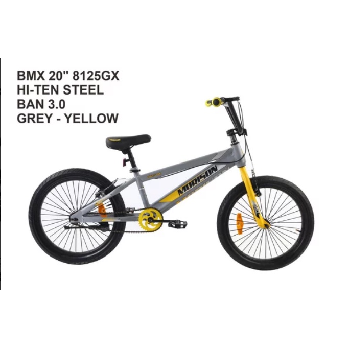 Sepeda BMX MORISON 8125 GX dan MX 3.0 Ban Besar 20 inch