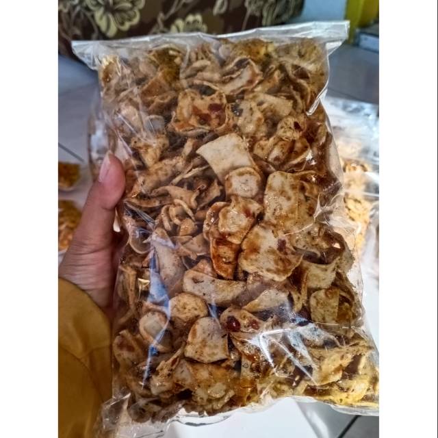 

Kripik basreng bumbu rujak