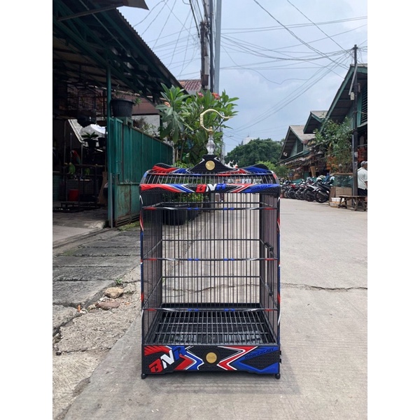 SANGKAR KANDANG KOTAK BNR 3D RACING NEW NO 1-2