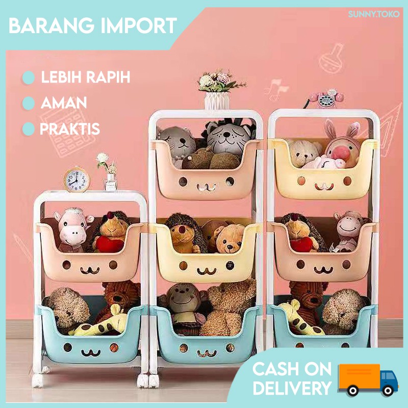 Rak Susun Rak Susun Roda Rak Mainan Anak Tempat Rak Susun Rak Susun Roda Rak Mainan Anak Tempat