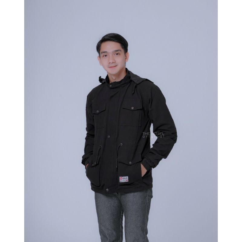 JAKET PARKA PRIA POLOS TERMURAH - JAKET PARKA COWOK ORIGINAL