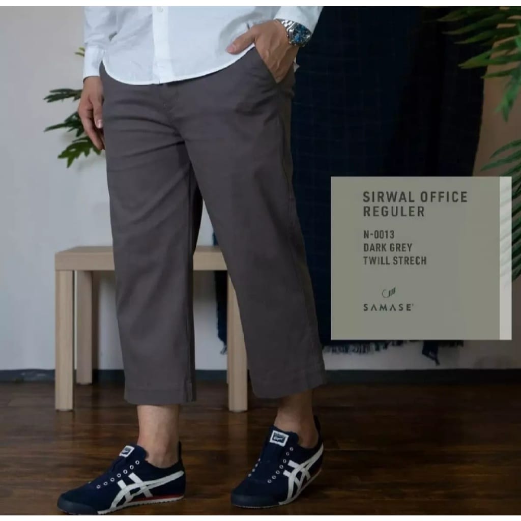 Celana Sirwal Pangsi Pria Muslim Celana Sholat Jumbo M,L,XL,XXL