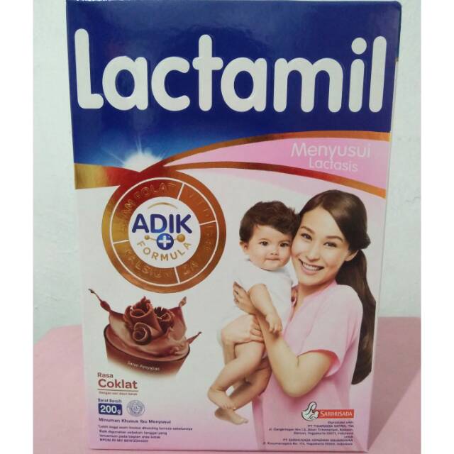 LACTAMIL MENYUSUI COKLAT 200gr