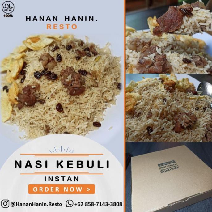 

Monggo] Paket Kebuli Instan Fresh Homemade Tanpa Msg Pengawet