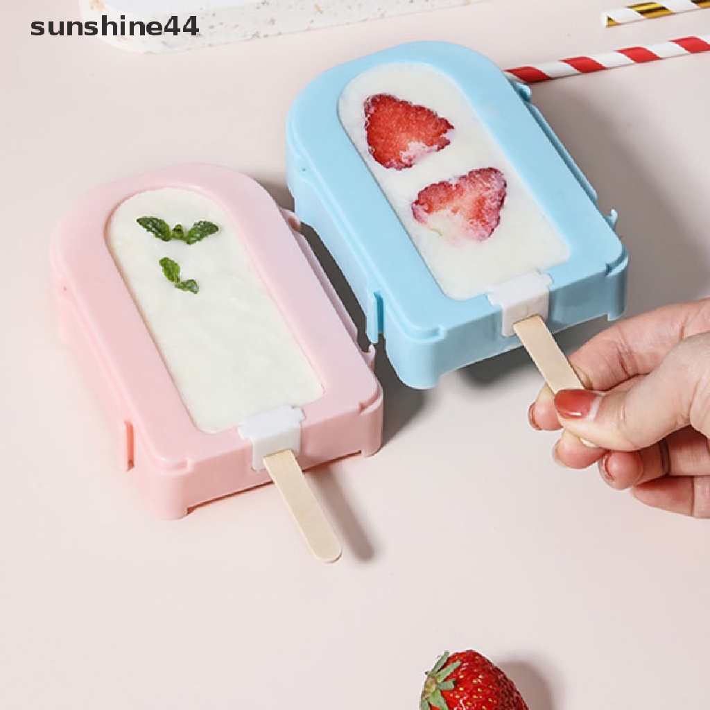 Sunshine Cetakan Es Krim Loli Diy Bahan Plastik