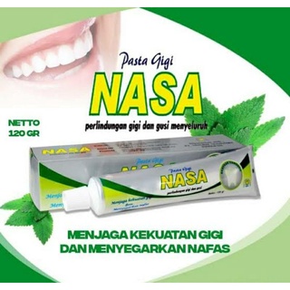 [2pcs] Nasa Odol Pasta Gigi dengan Berbagai Manfaat Complete Mouth Care Anti Bakteri Mulut &amp; Gusi 24 Jam Melindungi Bau Mulut