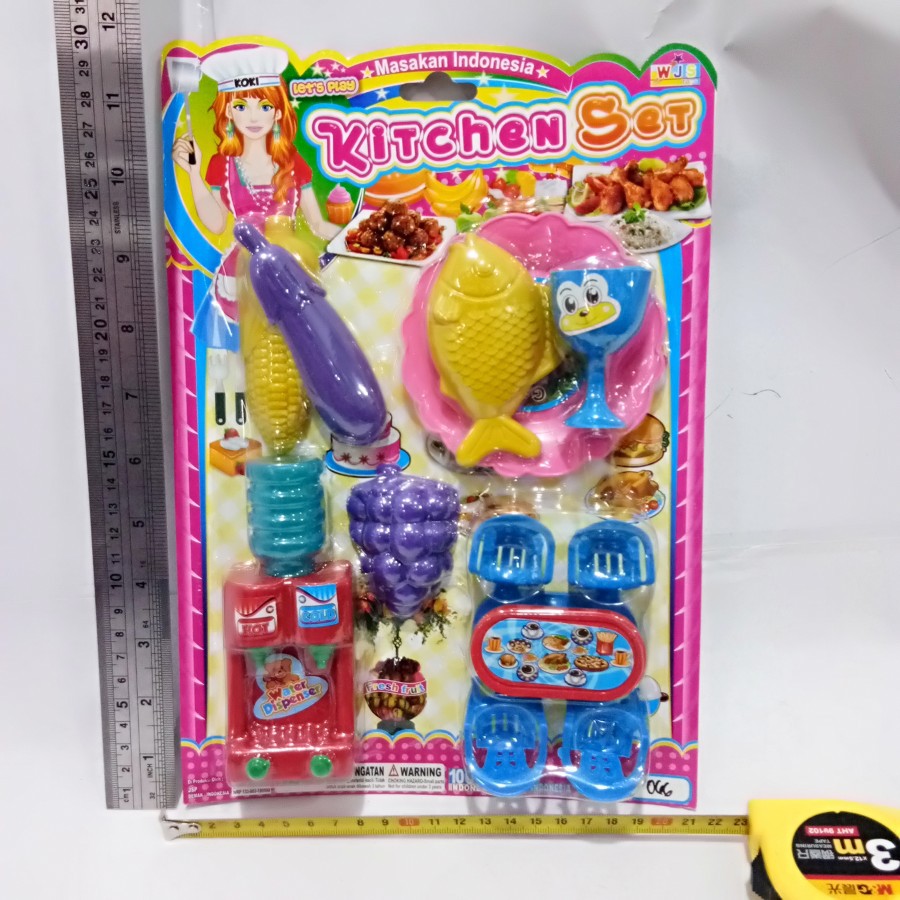 Mainan anak masak masakan kitchen set mini - WJS066