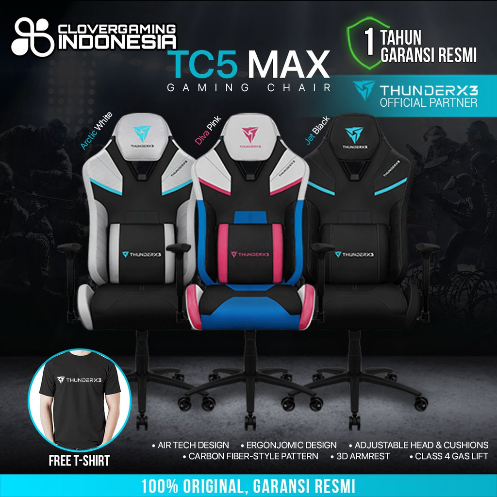 ThunderX3 TC5 MAX - TC-5 TC 5 Gaming Chair