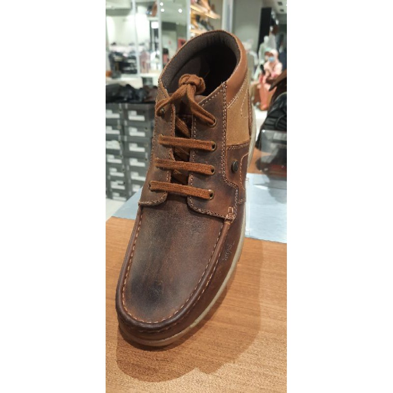 SEPATU BOOTS CASUAL CAMEL ACTIVE ORIGINAL VAMOS KULIT ASLI.