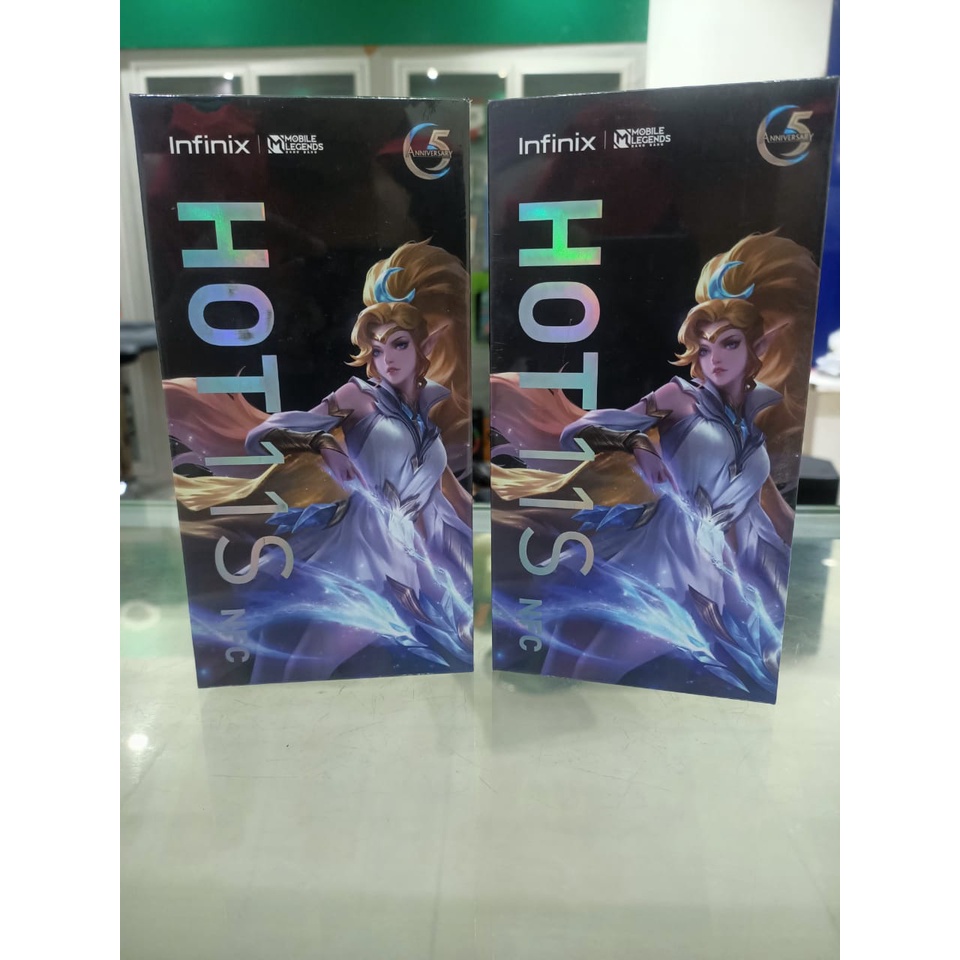 HP INFINIX HOT 11S NFC 6/128 GRS RESMI TERMURAH