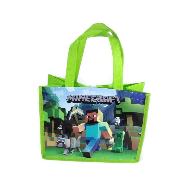 Tas Ultah Minecraft Terlaris Tas Souvenir Ulang Tahun Mainkraf Goodie Bag Mine craft roblox Murah