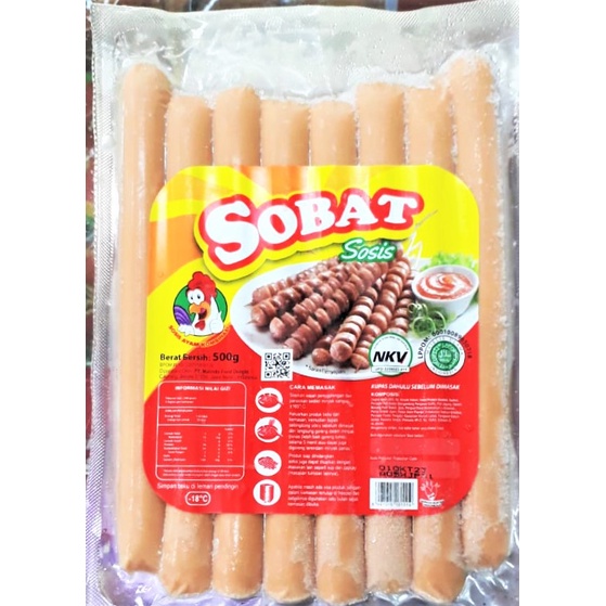 

Sobat Sosis Ayam Long 500gr