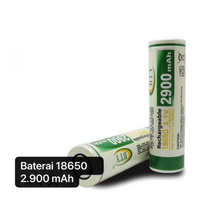 Baterai 18650 Baterai Vape Bisa Di Cas Ulang Daya Besar 2.900Mah