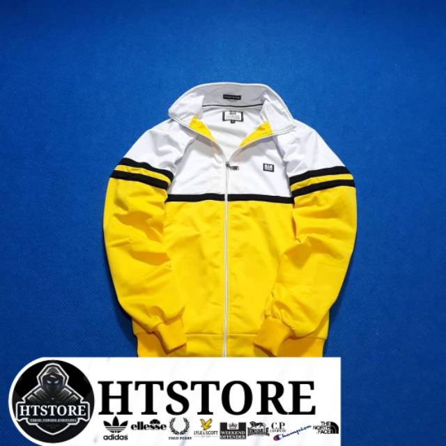 JAKET PRIA JAKET WANITA JAKET PEREMPUAN JAKET MURAH JAKET TEBAL JAKET TRACKTOP WO YELLOW PREMIUM