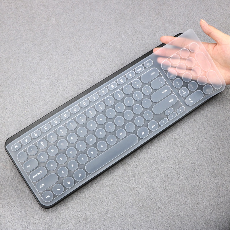 For Logitech K780 Soft Ultra-thin Silicone Laptop Keyboard Cover Protector