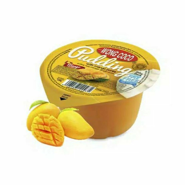 Jual WONG COCO PUDDING MANGO 120GR / PUDING RASA MANGGA 120 GR | Shopee ...