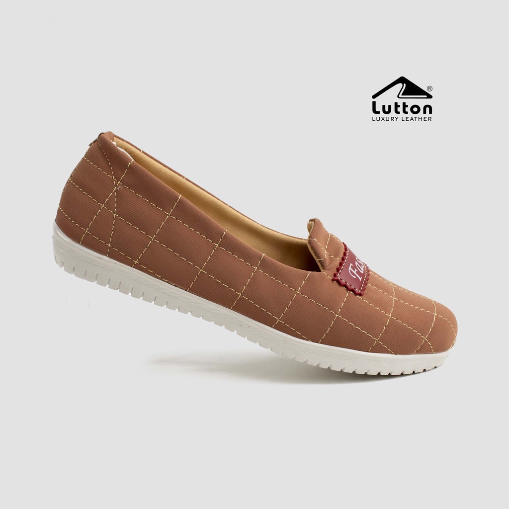 LUTTON - SEPATU FLAT WANITA GAUL - SEPATU FLAT AKHWAT - SEPATU FLAT F 02 SALEM