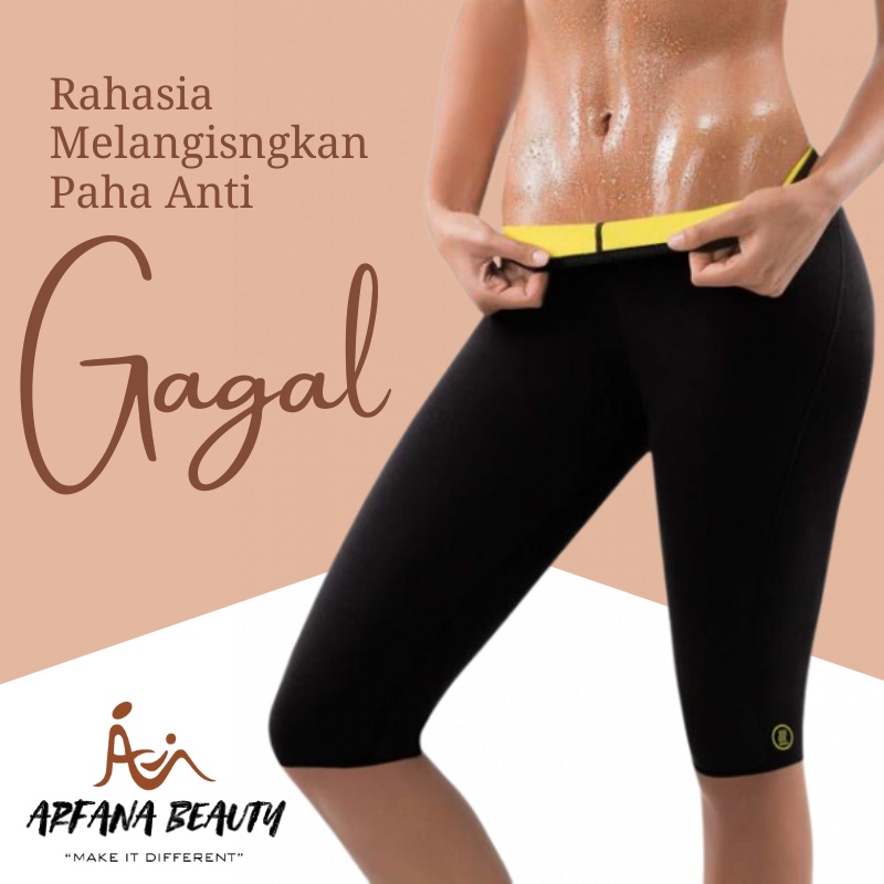 Celana Olahraga Pembakar Lemak Leging PENDEK Sport Wanita Lejing Premium Pelangsing Perut Buncit Pengecil Paha Peluntur Lemak Legging Senam Fitness Cewek Laging Gym Peramping Perut Manset Celana Olahraga Premium Original Pemanas SHORT PANTS