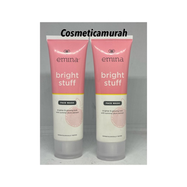 Bright stuff face wash emina - cuci muka emina bright stuff