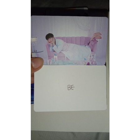 Photocard BTS BE Deluxe Edition/ PC Album Official