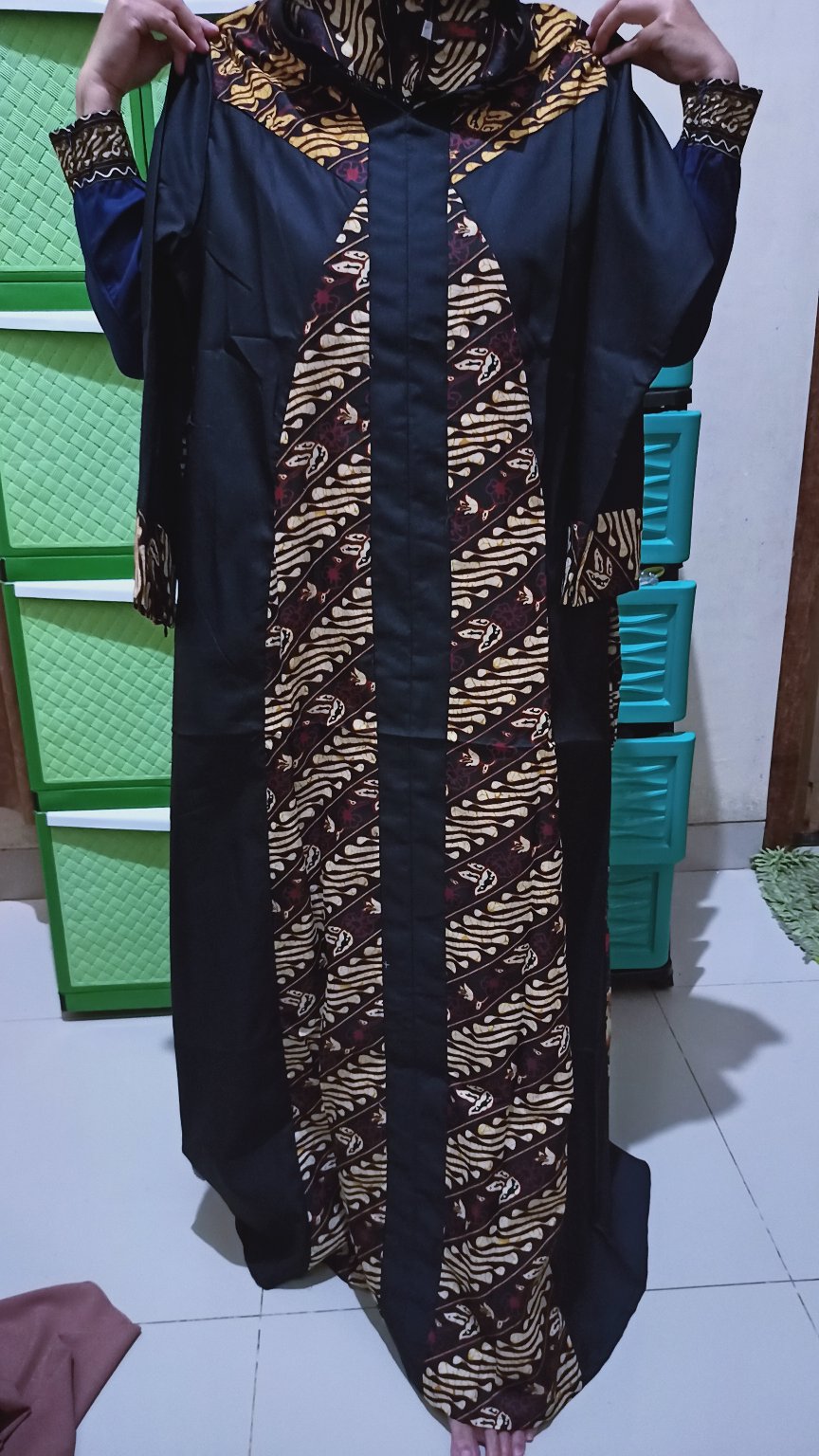 Gamis Batik ( Gmk H) Katun Mataram/toyobo Ratoe Modern