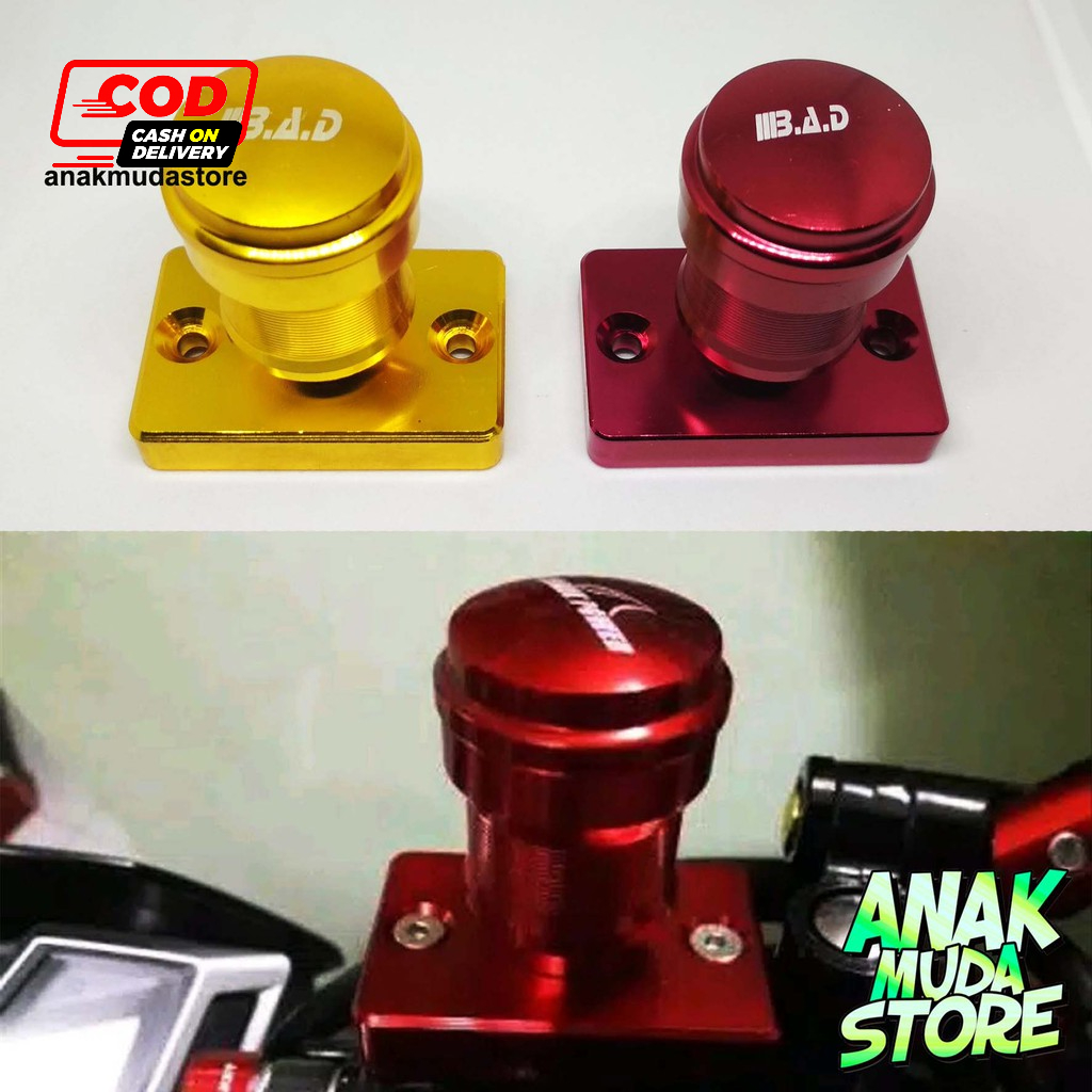 (CMR3) Cover Tutup Minyak Rem Master Depan Rem Tabung Stempel Variasi Full CNC Fu Old Vixion PCX CBR