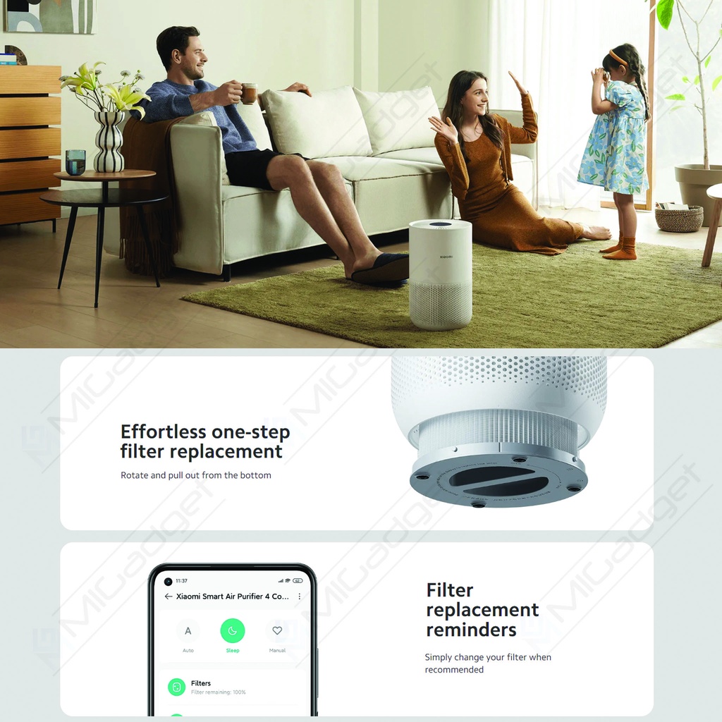 Xiaomi Smart Air Purifier 4 Compact Garansi Resmi