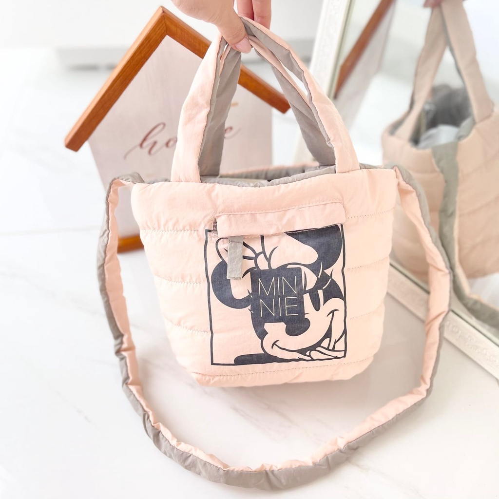 TAS WANITA ZB-3526 TWO COLOR BAG MICKEY